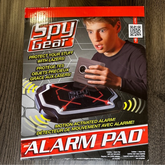 3 for$15 Infrared Laser Alarm Pad Motion Activated Spy Gear Protect Your STUFF - Picture 1 of 3